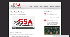 Desktop Screenshot of gsaautorentals.com