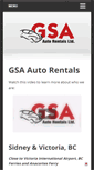 Mobile Screenshot of gsaautorentals.com